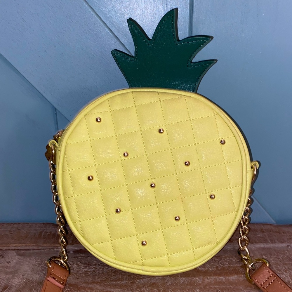 Betsey Johnson Pineapple Crossbody